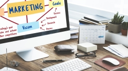 Marketing Branding Planning Vision Goals Concept